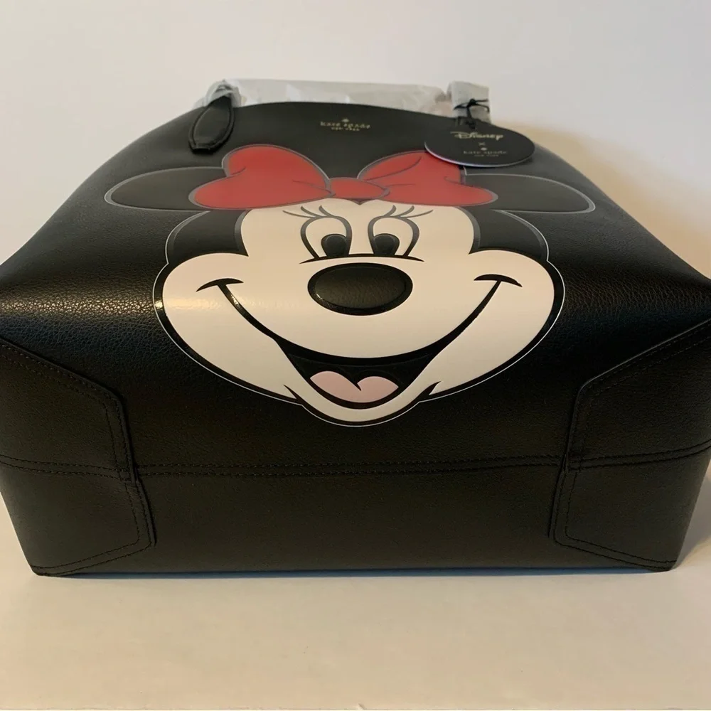 NWT. KATE SPADE X DISNEY Reversible Minnie Tote W/Detachable